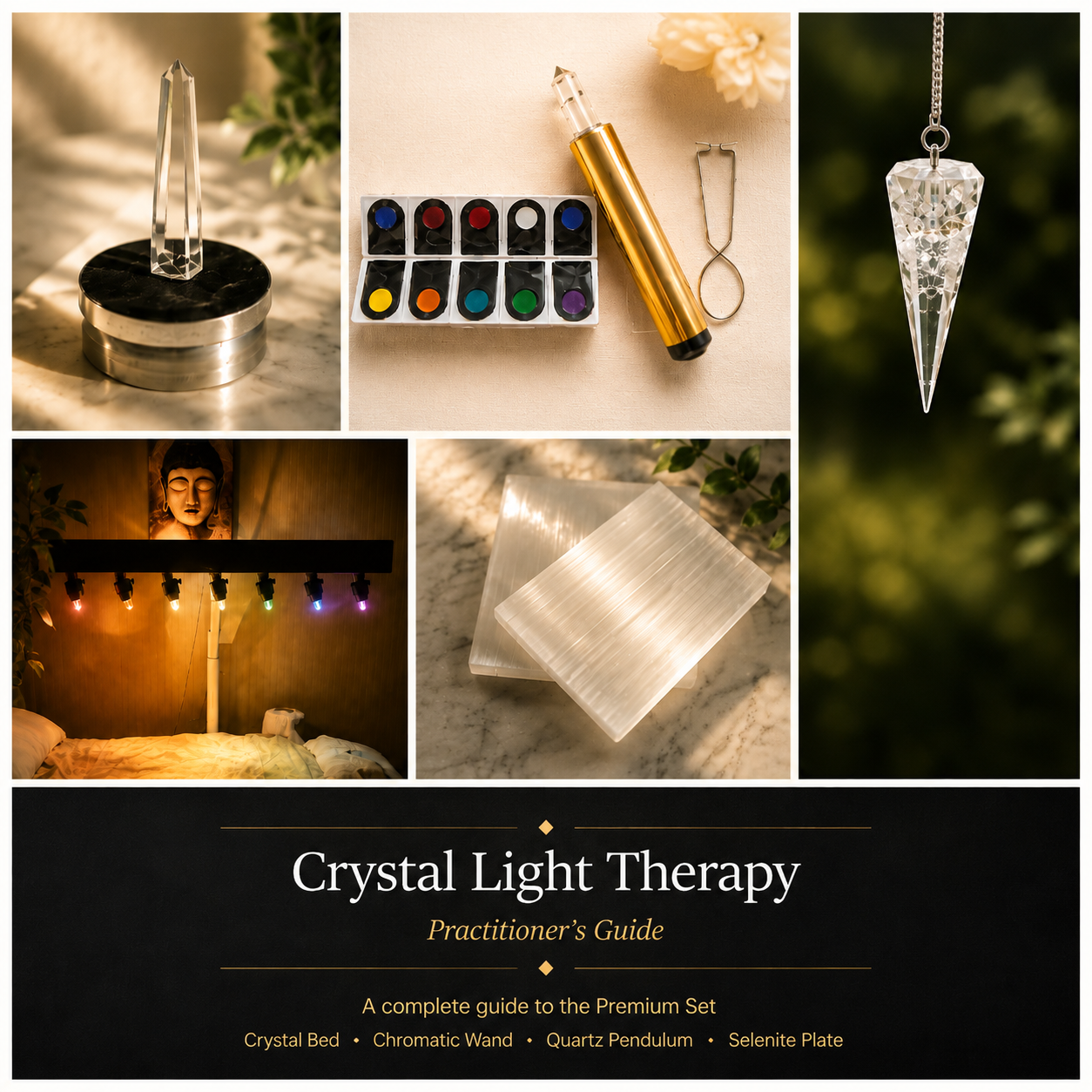 Crystal Bed Practitioner's Set