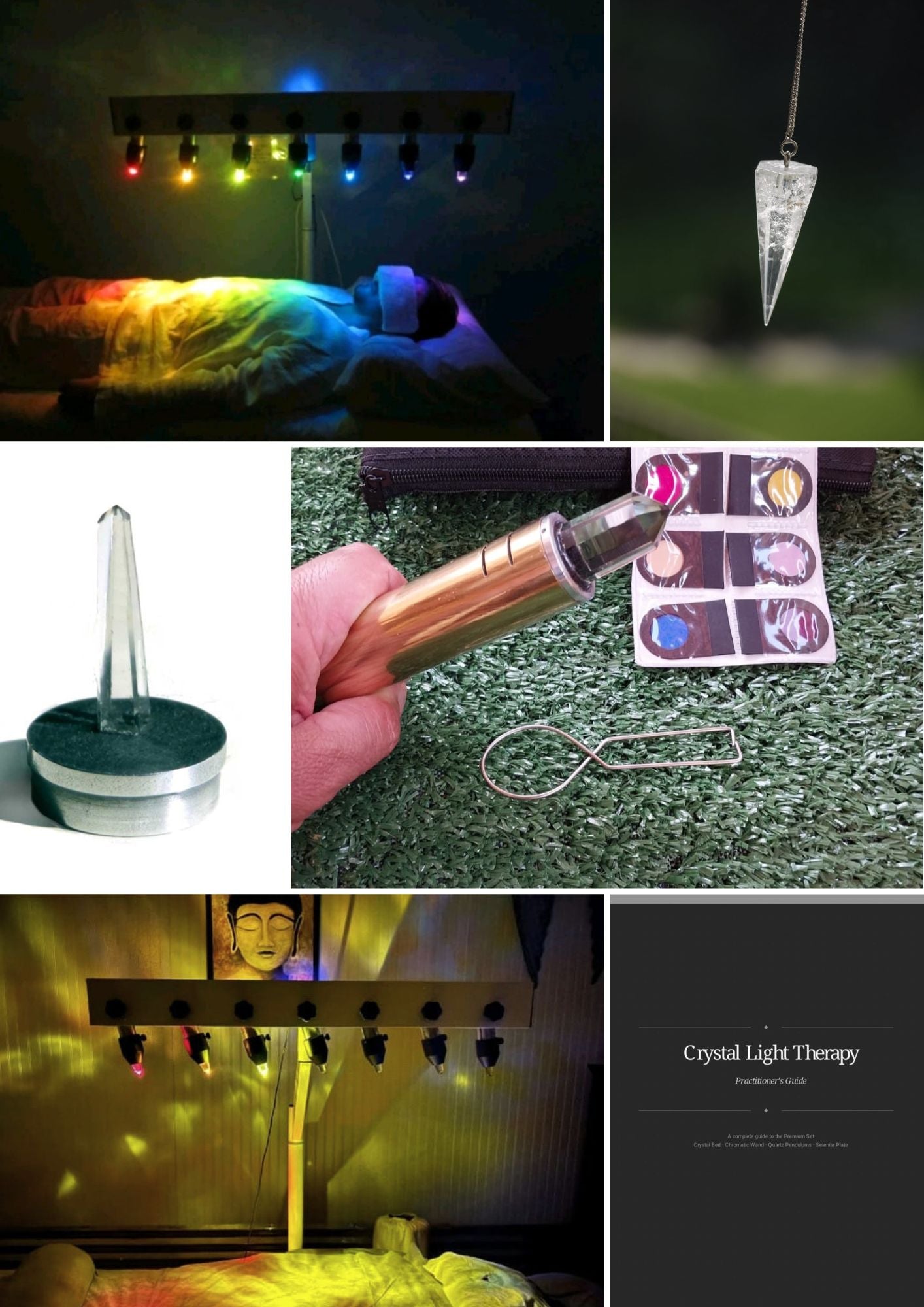 Crystal Bed Healer's Set