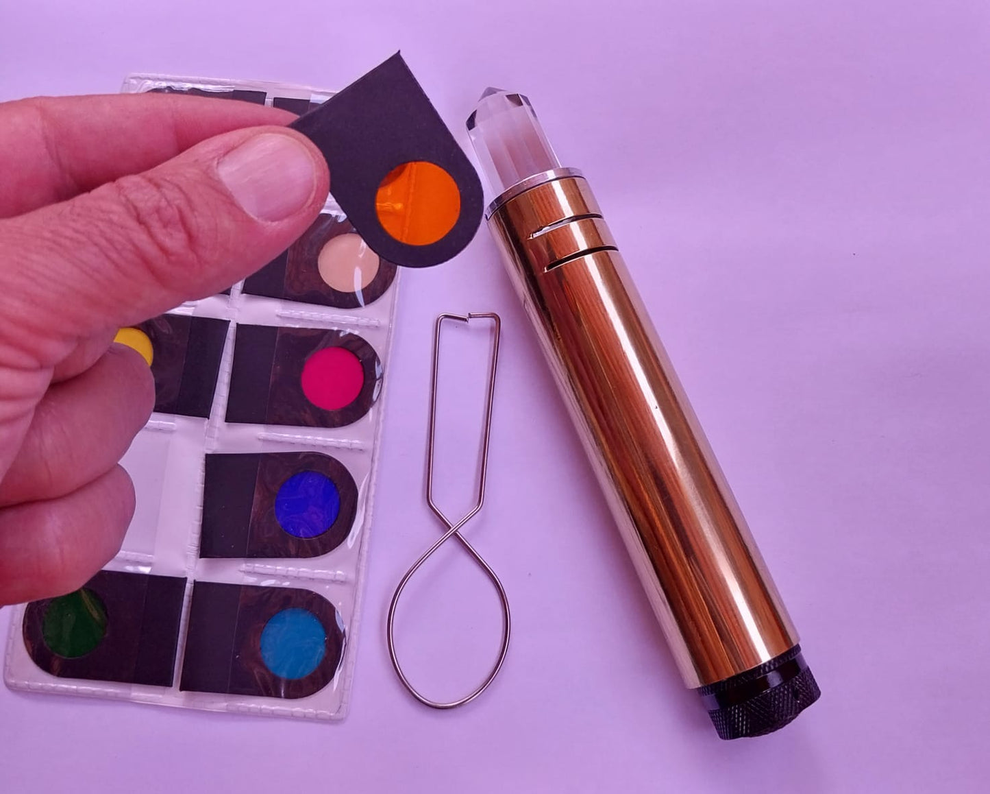 Portable Chromotherapy Wand.