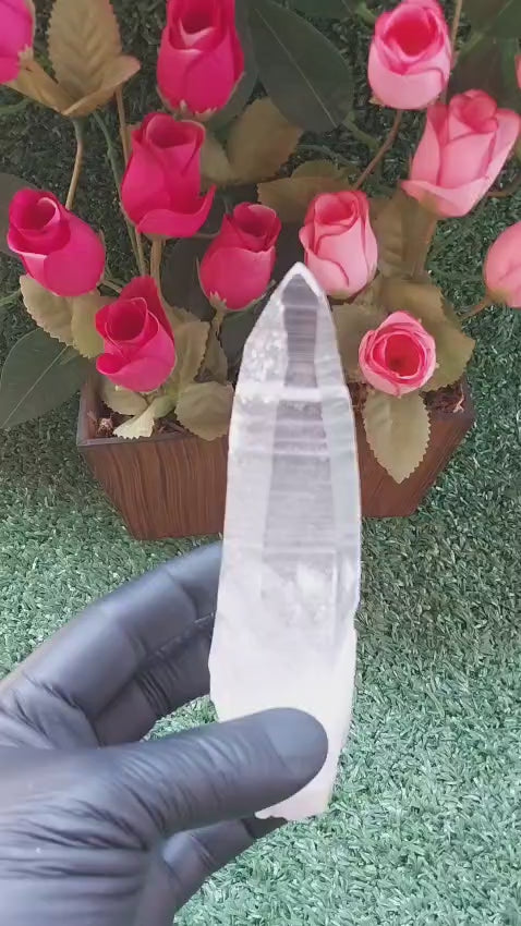 Natural Lemurian Quartz Tip