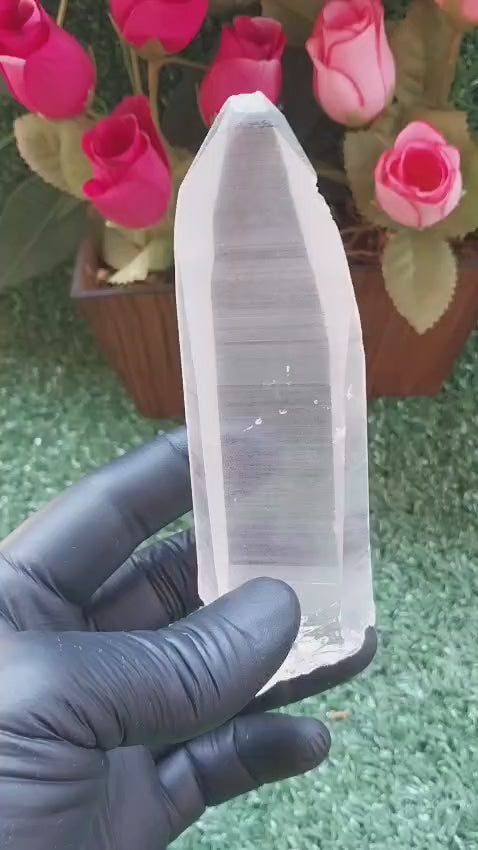 Natural Lemurian Quartz Tip